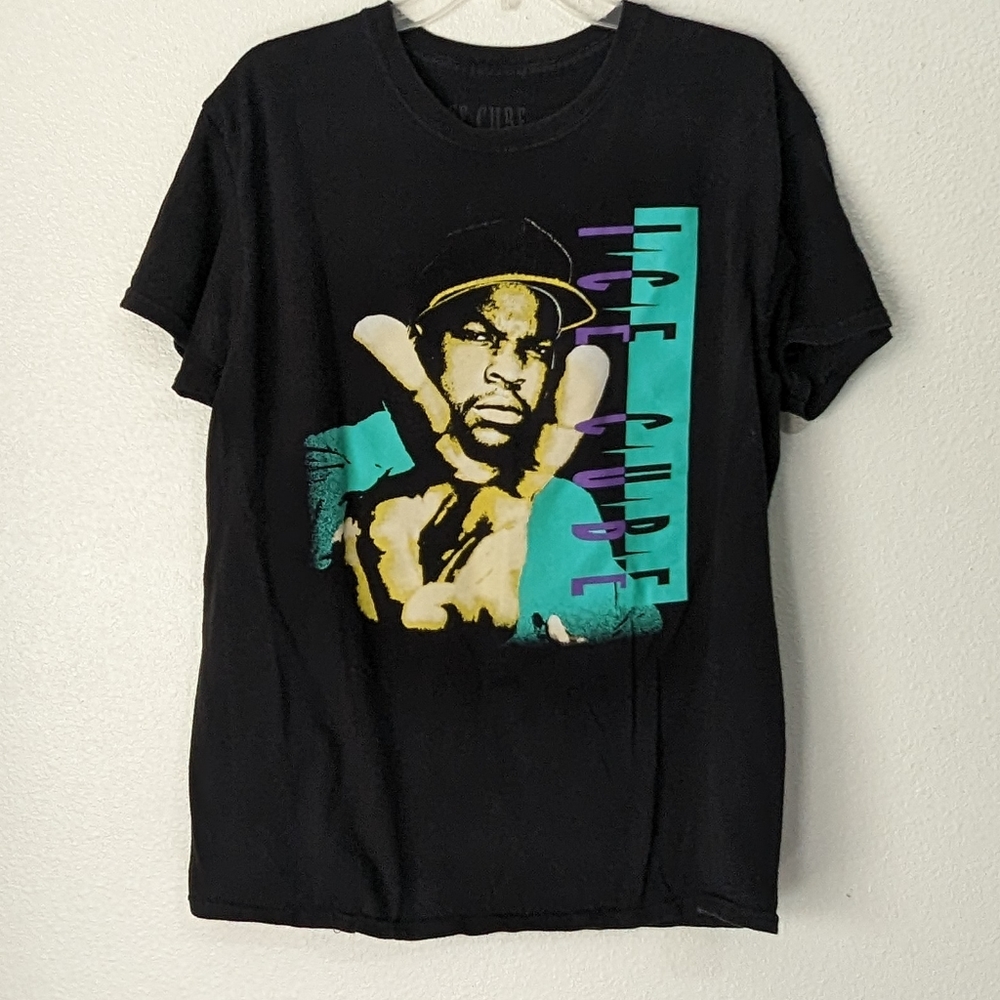 ICE CUBE Graphic Large Tshirt 80s 90s Y2K